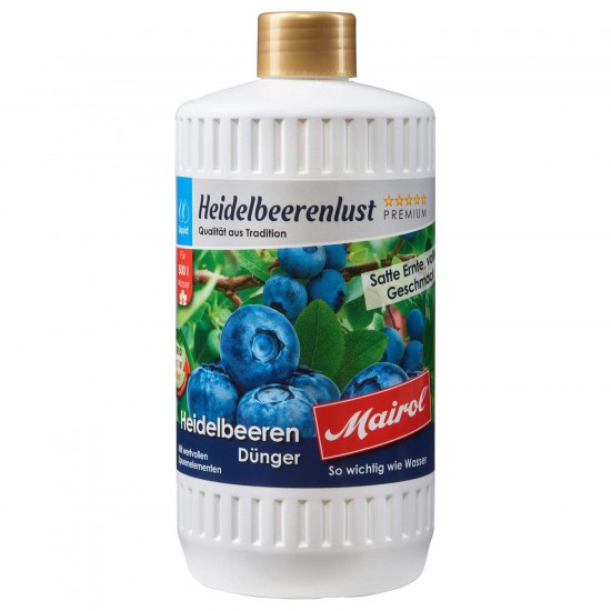 Mairol základní hnojivo na borůvky Premium Liquid 1000 ml Mairol základní hnojivo na borůvky Premium Liquid 1000 ml
