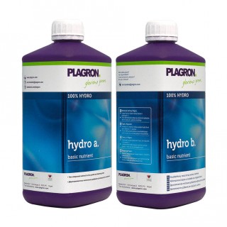 Plagron Hydro A+B 1 l, základní hnojivo na hydroponii pro růst a květ