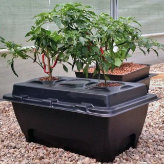 Oxypot V9 pro 9 rostlin 110 litrů 83x83x35, bez vzduchovací sady 