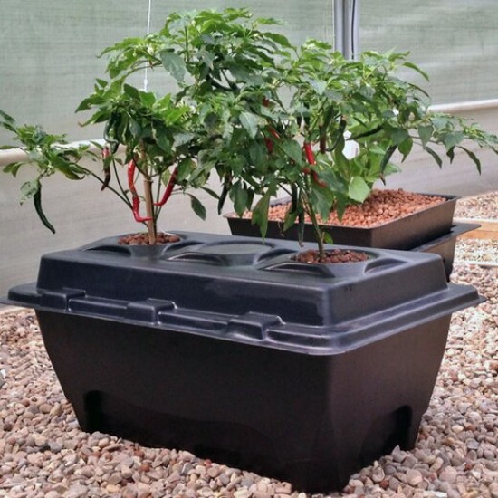 Oxypot V4 pro 4 rostlin 110 litrů 83x83x35, bez vzduchovací sady 