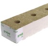 Grodan 100x100x65 mm, pěstební rockwool kostka s dírou 27x40 mm