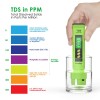 Měřič vodivosti vody, pH TDS EC PH metr + Teplota 4 v 1, sada testů kvality vody