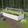 Vyvýšený záhon - pařeniště - mini skleník z 4 mm polykarbonátu, 89 x 175 x 80 cm Vyvýšený záhon - pařeniště - mini skleník z 4 mm polykarbonátu, 89 x 175 x 80 cm