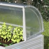 Vyvýšený záhon - pařeniště - mini skleník z 4 mm polykarbonátu, 89 x 175 x 80 cm Vyvýšený záhon - pařeniště - mini skleník z 4 mm polykarbonátu, 89 x 175 x 80 cm