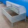 Vyvýšený záhon - pařeniště - mini skleník z 4 mm polykarbonátu, 89 x 175 x 80 cm Vyvýšený záhon - pařeniště - mini skleník z 4 mm polykarbonátu, 89 x 175 x 80 cm