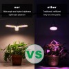Grow LED žárovka 150 W Full, patice E27 pro růst rostlin 414 led diod