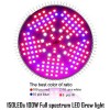 Grow LED žárovka 100 W Full, patice E27 pro růst rostlin 150 led diod