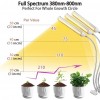 Growlight lampa na rostliny 315 LED, 150 W, plné spektrum, 3 režimy, 5 stupňů výkonu