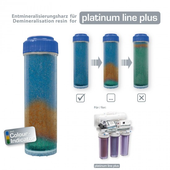 Náhradní filtr RO-resin cartridge pro osmózu Platinum line plus Náhradní filtr RO-resin cartridge pro osmózu Platinum line plus