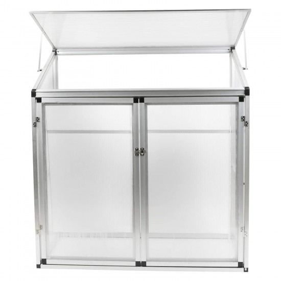 Skleník na balkón GAMP A-2, 130 × 52 × 140 cm, 4 mm polykarbonát Skleník na balkón GAMP A-2, 130 × 52 × 140 cm, 4 mm polykarbonát