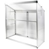 Skleník na balkón GAMP A-2, 130 × 52 × 140 cm, 4 mm polykarbonát Skleník na balkón GAMP A-2, 130 × 52 × 140 cm, 4 mm polykarbonát