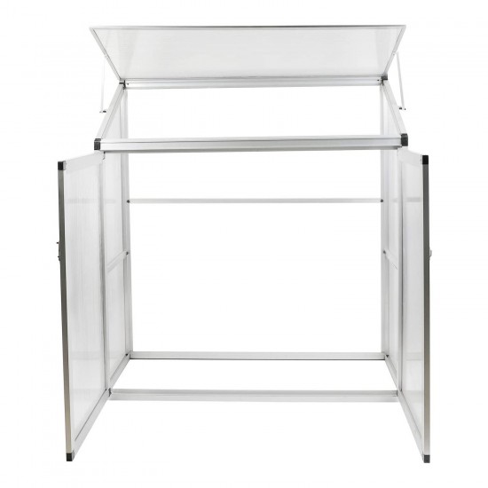 Skleník na balkón GAMP A-2, 130 × 52 × 140 cm, 4 mm polykarbonát Skleník na balkón GAMP A-2, 130 × 52 × 140 cm, 4 mm polykarbonát