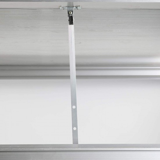 Skleník na balkón GAMP A-3, 182 × 52 × 190 cm, 4 mm polykarbonát Skleník na balkón GAMP A-3, 182 × 52 × 190 cm, 4 mm polykarbonát