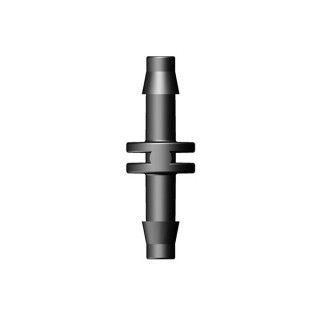 PE 4/6 mm Spojka, tvarovka pro kapkovací a zavlažovací hadice