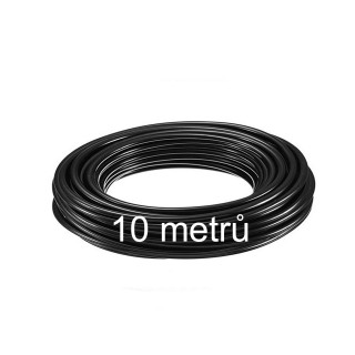 PE 6 mm Distribuční černá hadice 4/6 mm, 10 metrů