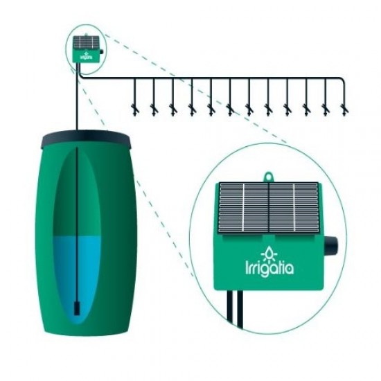 Automatická solární závlaha pro skleník Irrigatia Smart 12 trysek